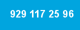 929 117 25 96